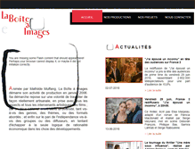 Tablet Screenshot of la-boite-a-images.fr